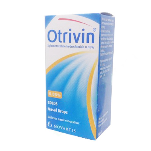 OTRIVIN 0.1% Nasal Spray 