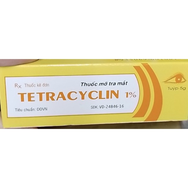 Tetracyclin 1%H/1 type 5 g Quảng Bình lốc/10 type
