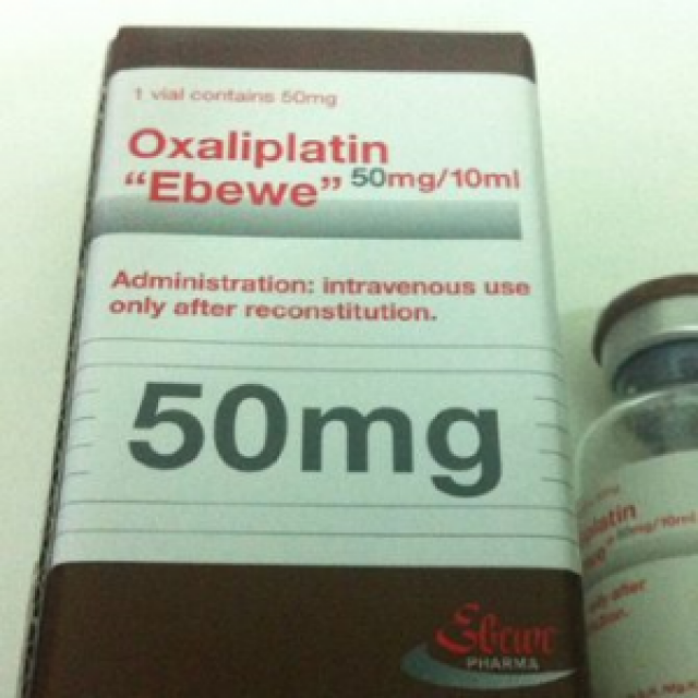 Oxaliplatin Ebewe” 50mg/10ml H/1 lọ