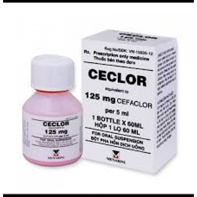 Ceclor Sus 125 mg H/60 ml
