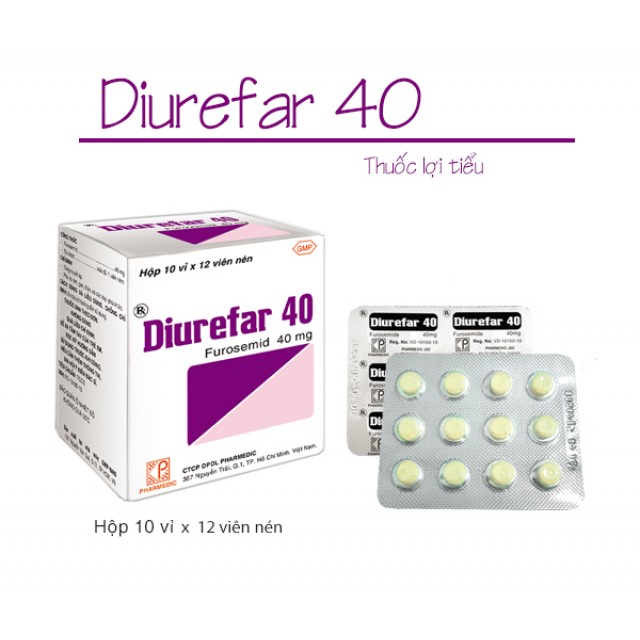 DIUREFAR 40 mg h/120v 