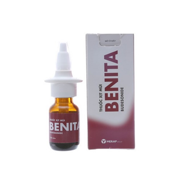 Benita ( Budesonide) 120 liều xịt mũi 