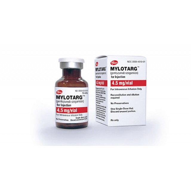 MYLOTARG 5mg H/1 lọ (bột pha cho dung dịch tiêm truyền trị ung thư máu
