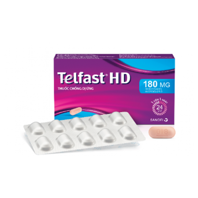 Telfast HD 180mg H/30 viên 