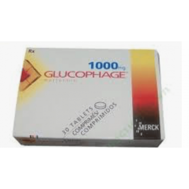 Glucophage 1000mg Tab H/30 v