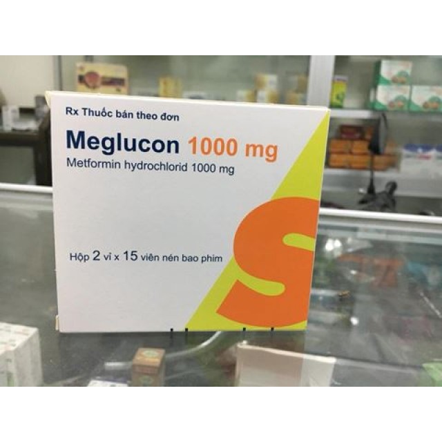 Meglucon Tab 1000 mg H/30 viên