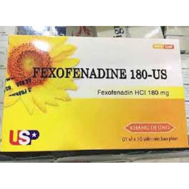 Fexofenadine 180 – US H/10 v