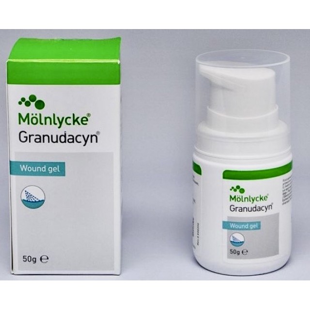 Granudacyn Gel 50ml ( Gel rửa vết thương)