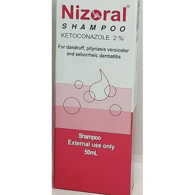 NIZORAL SHAMPOO 20mg/50ml H/1 chai 50 ml