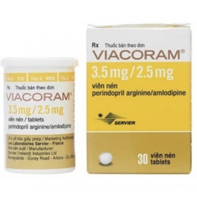 Viacoram 3.5Mg/2.5Mg H/30 viên