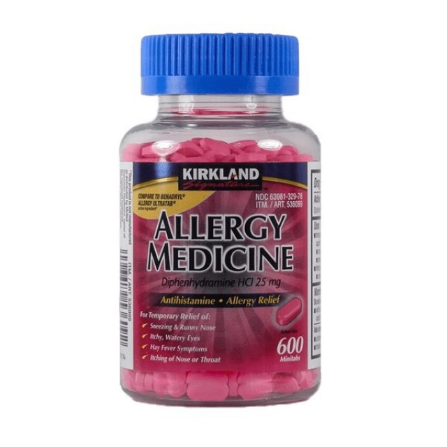 Allergy medicine H/600 viên ( thuốc chống dị ứng)