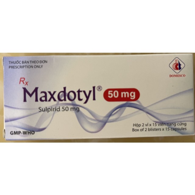 Maxdotyl 50Mg H/30 viên ( Sulpiride)