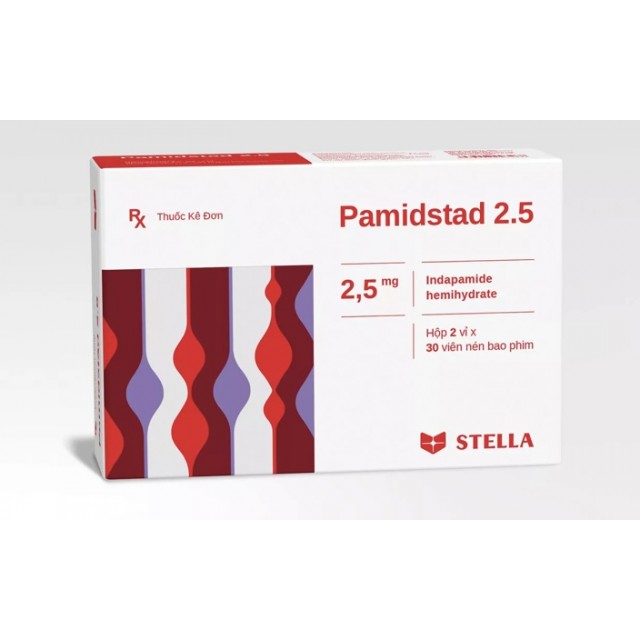 PAMIDSTAD 2.5 mg H/60 viên ( trị tăng huyết áp)