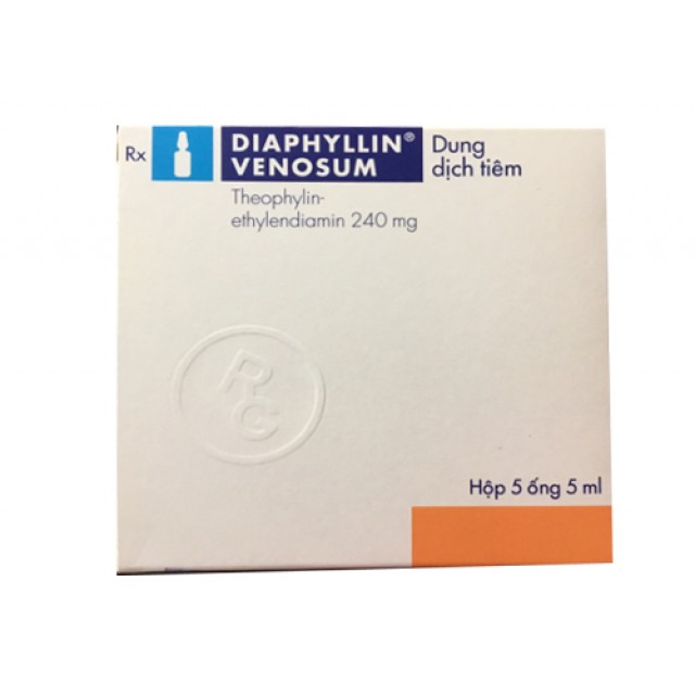 Diaphyllin 240 mg 5 ml Hộp 5 ống