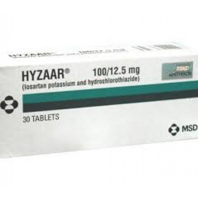 Hyzaar Plus tab 100/12,5mg H/30 v