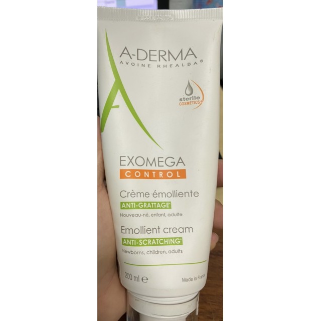 ADERMA Exomega Control 200ml - Kem dưỡng ẩm cho da 