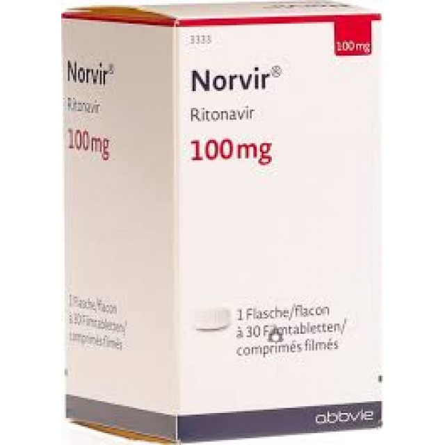 Norvir Tab 100 mg H/30v