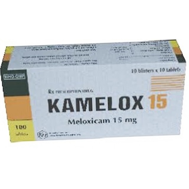 Kamelox (meloxicam 15mg) khapharco H/100viên