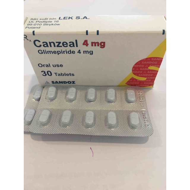 Canzeal 4 mg H/30 viên