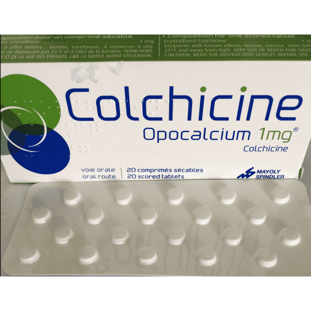 Colchicine Opocalcium 1 mg H/20 viên