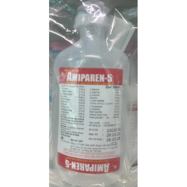 Amiparen- 5 % 200 ml Otsuka Aminoplasma