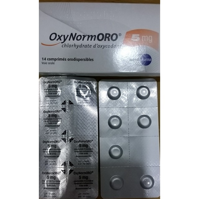 Oxynorm 5mg (Oxycodon 5mg) H/28 viên
