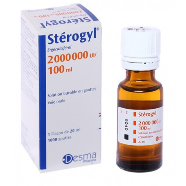 STEROGYL( thuốc bỏ cho bé) Lọ/20 ml