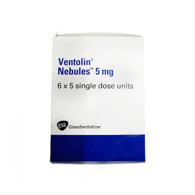 VENTOLIN NEBULES 5MG/2.5ML