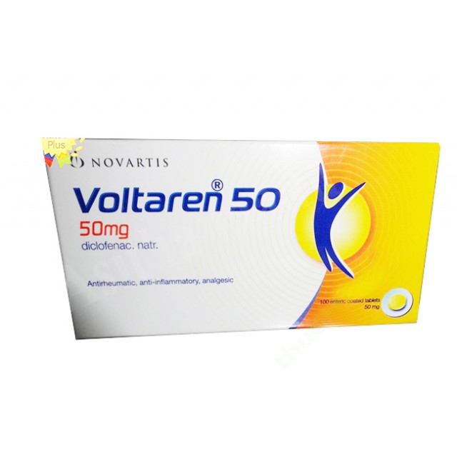 VOLTAREN 50 Tab 50 mg H/100 v