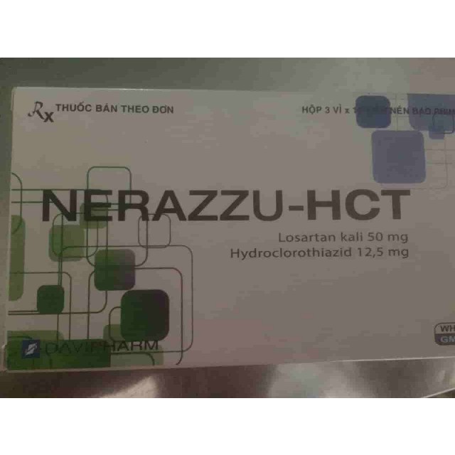 Nerazzu HCT 50/12.5mg H/30 viên