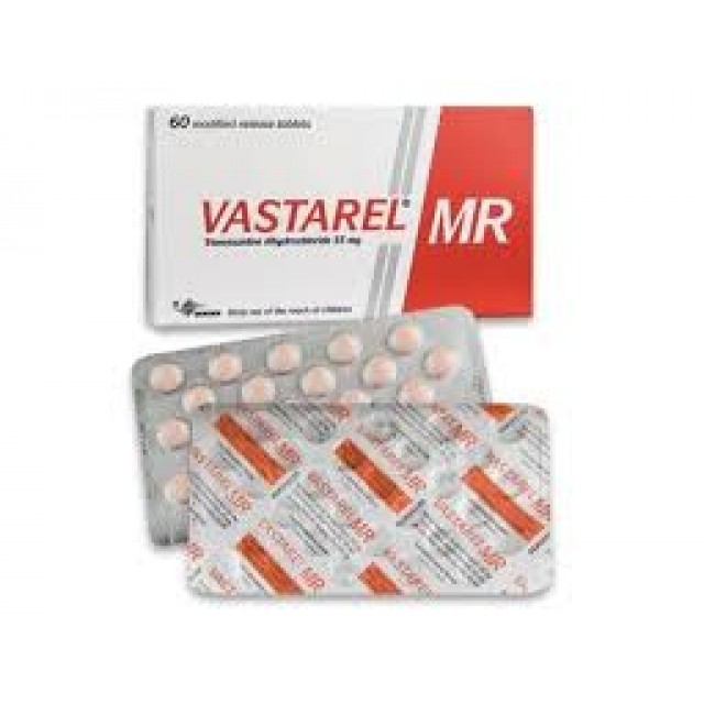 Vastarel MR 35mg H/60v ( Thuốc trị đau thắt ngực)