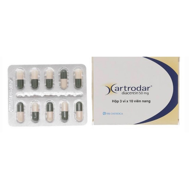Artrodar 50mg H/30 viên (điều trị thoái hoá khớp gối, hông)