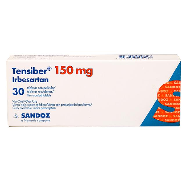 Tensiber Plus 150 mg/12,5 mg H/30 viên