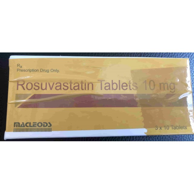 Rosuvastatin 10 mg Macleods H/30 viên