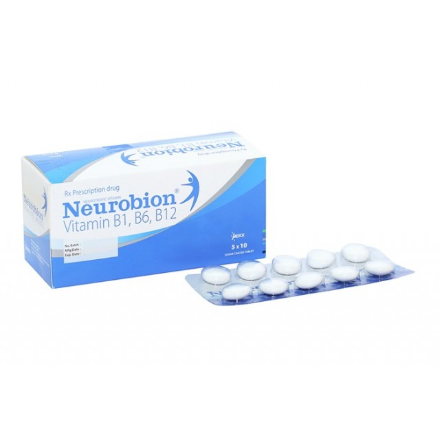 Neurobion H/50 viên ( Thuốc bổ sung vitamin B1, B6, B12)
