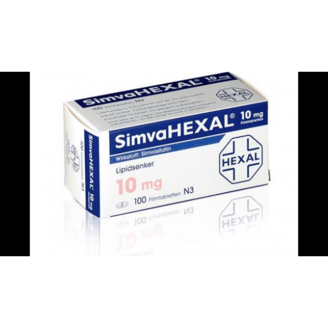 SIMVAHEXAL 10 mg H/100 v