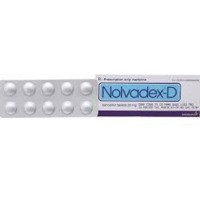 Nolvadex-D 20mg H/30 viên (Thuốc trị ung thư vú)