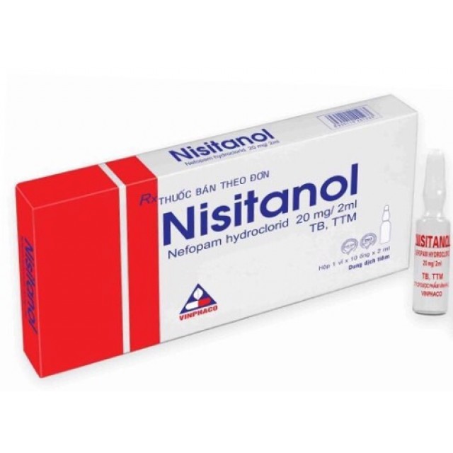 Nisitanol 20 mg/2 ml H/10 ống giảm đau