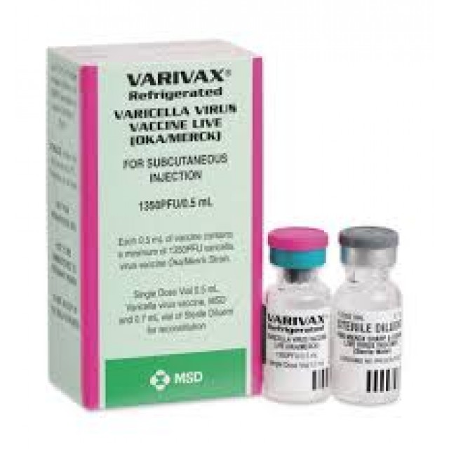 Varivax & Diluent Inj 0.5ml