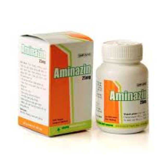 Aminazin 25mg chai/100 viên
