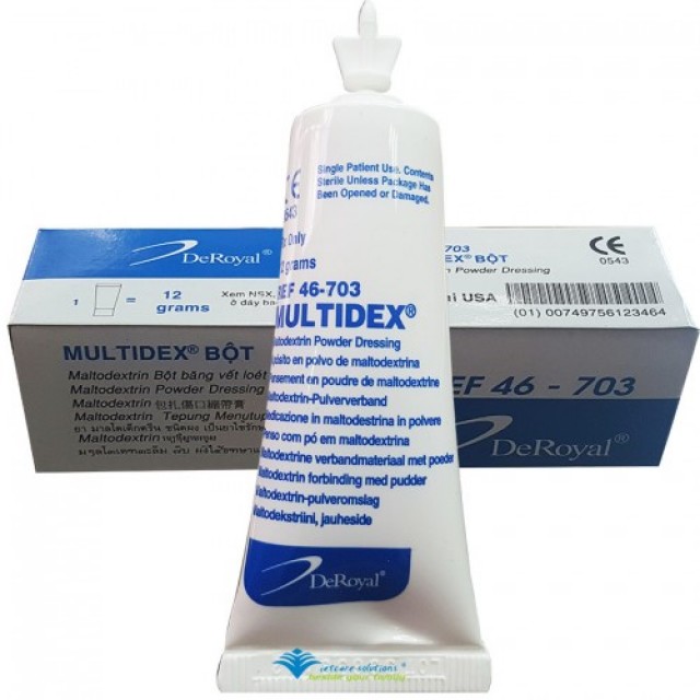 MULTIDEX bột type/12g ( chống lở Loét tì đè do bệnh nhân nằm lâu)