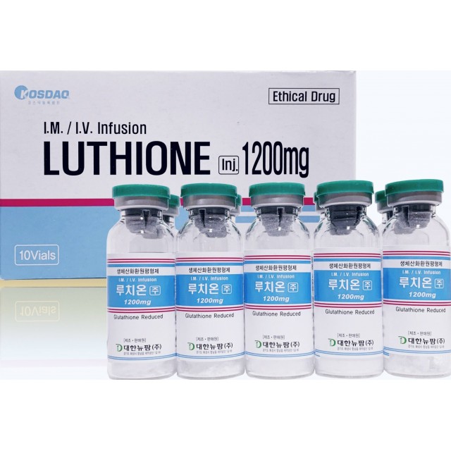LUTHIONE 1200 MG (  Glutathione)H/10 LỌ( TIÊM TRUYỀN TRẮNG DA)