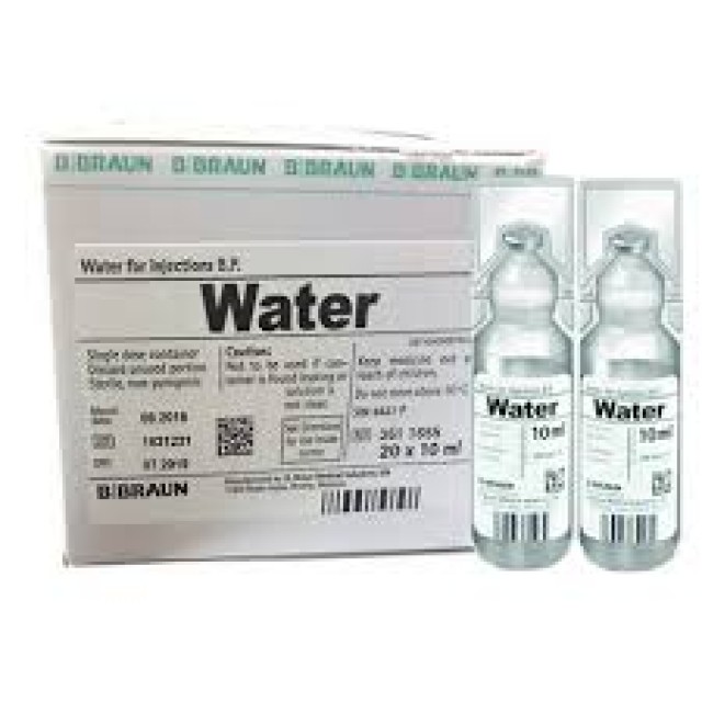 Water for Injections B.Braun  H/100 ố 