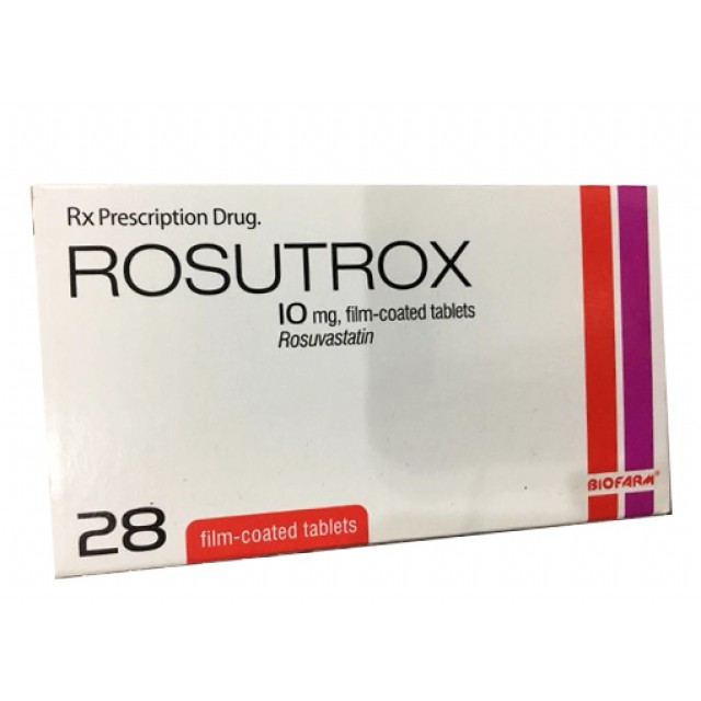 Rosutrox 10 mg H/28 viên