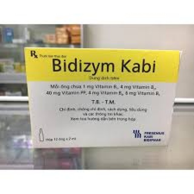 Bidizym Kabi Inj H/12 ống vitamin nhóm B