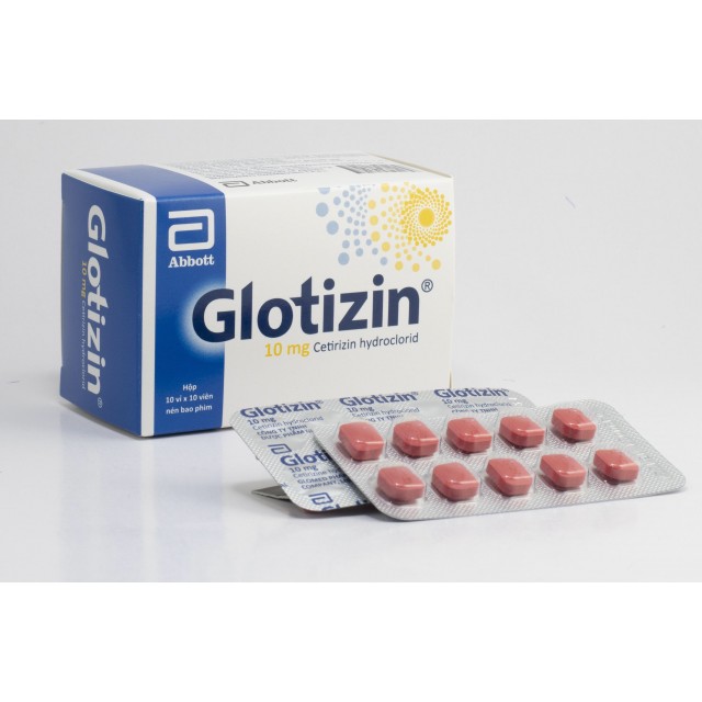 Glotizin 10 mg H/100 viên