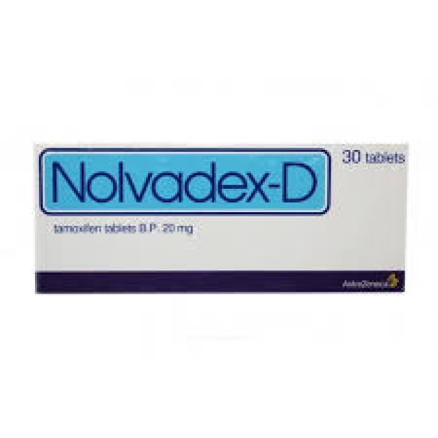 NOLVADEX D 20MG H/30 viên (nội tiết trong điều trị ung thư vú)