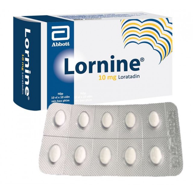 Lornine 10 mg H/100 viên