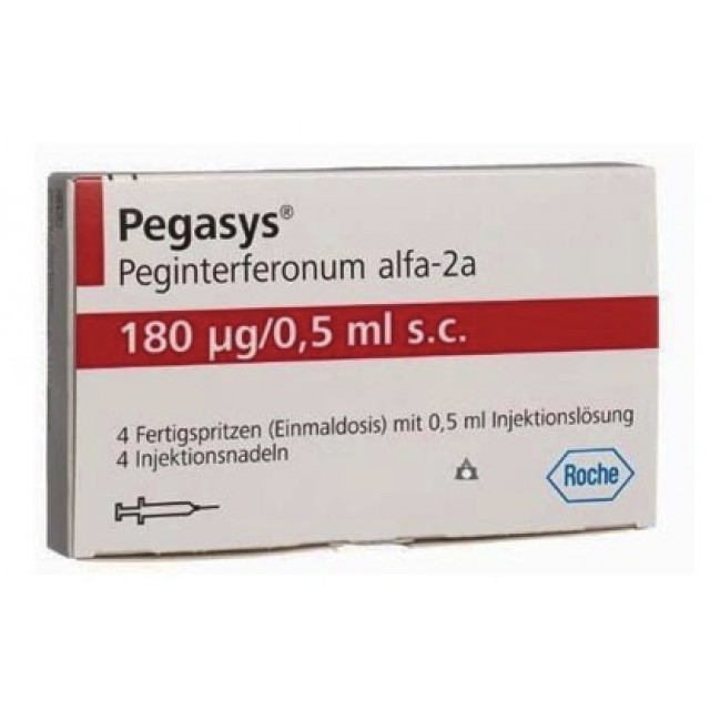 PEGASYS 180MCG/0,5ML H/1 bơm tiêm (Thuốc điều trị nhiễm virus)