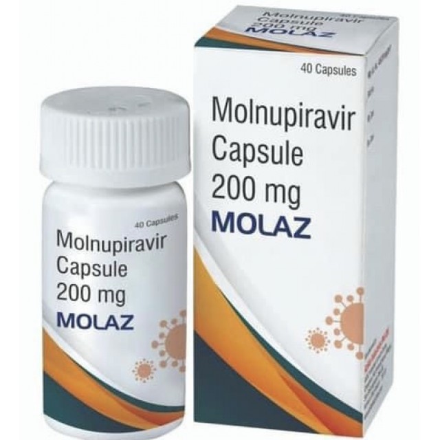 Molaz Molnupiravir 200mg H/40 viên
